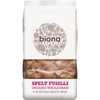 Biona Organic Spelt Fusilli Organic Wholegrain 500G