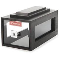 Rosseto Small Black Acrylic Drawer Bakery Building Block
