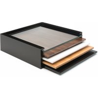 Rosseto Black Acrylic Square Rack with Felt Lining