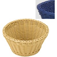 Saleen Navy Blue Round Basket