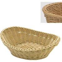 Saleen Light Beige Oval Basket