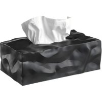 Essey Black Wipy 2 Tissue Box Cover