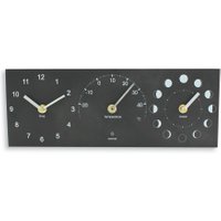 ashortwalk Moon, Temperature & Time Clock
