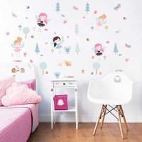 Walltastic My Woodland Fairies & Friends Wall Stickers