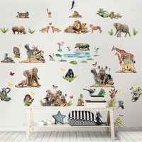 Walltastic Jungle Safari Room Decor Kit
