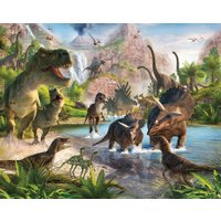 Walltastic Dinosaur Land Wallpaper Mural 41745