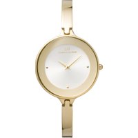 Danish Design Round Gold Stainless Steel Ladies Watch