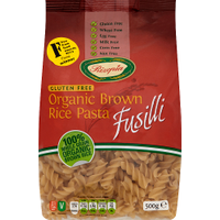 Rizopia Organic Brown Rice Pasta Fusilli 500g