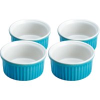 Kuchenprofi Set of 4 Blue & Cream Ramekins