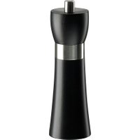 Zassenhaus 18cm Hamburg Black Matt Wood Pepper Mill
