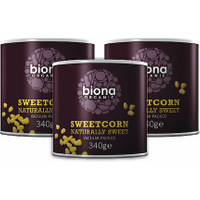 Biona Organic Sweetcorn 340g [3 tins]