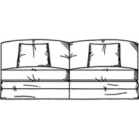 Galloway Loose Cover Large Armless Unit