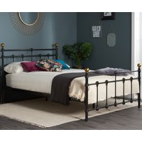 Atlas Black Metal Bed Frame - 4ft6 Double
