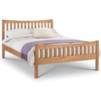 Bergamo Solid Oak Wooden Bed Frame - 5ft King Size