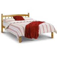 Solid Pine Wooden Bed Frame 4ft Small Double Pickwick Antique
