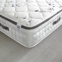 Ametist Crystal 2500 Pocket Sprung Air Stream Pillow Top Mattress - 6ft Super King Size (180 x 200 cm)