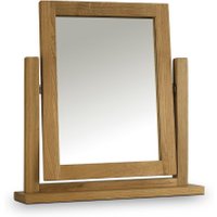 Marlborough Oak Dressing Table Mirror - 50 x 53 cm
