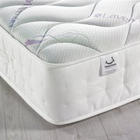 Lavender 3000 Pocket Sprung Memory Foam Mattress 4ft Small Double (120 x 190 cm)