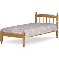 Colonial Waxed Pine Wooden Bed Frame - 5ft King Size