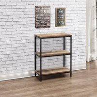 Urban Rustic 3 Tier Bookcase