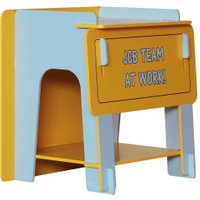 JCB Yellow Children's Digger Bedside Table