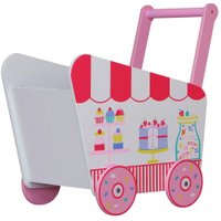 Patisserie Pink Wooden Children's Push Along