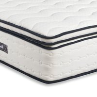 Sleep Soul Space 2000 Pocket Spring Pillowtop Mattress - 4ft6 Double (135 x 190 cm)