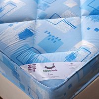 Leo Blue Spring Kids Mattress - 2ft6 Small Single (75 x 190 cm)