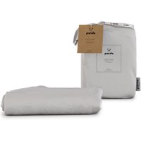Panda 100% Bamboo Fitted Sheet - Pure White - 5ft King Size