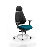 Chiro Plus Ultimate Chair With Headrest and Bespoke Colour Seat In Various Colours