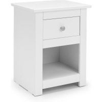 Radley White 1 Drawer Bedside Table
