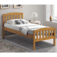 Lyon Oak Wooden Bed Frame - 3ft Single
