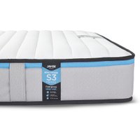 Jay-Be Benchmark S3 Memory Fibre Spring Mattress - 3ft Single (90 x 190 cm)