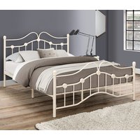 Canterbury Cream Metal Bed Frame - 3ft Single