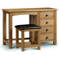 Marlborough Oak Single Pedestal Dressing Table