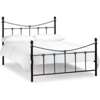 Rebecca Black Metal Bed Frame - 3ft Single