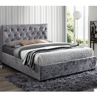 Cologne Steel Fabric Bed - 5ft King Size