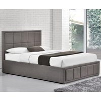 Hannover Grey Fabric Bed Frame - 4ft Small Double