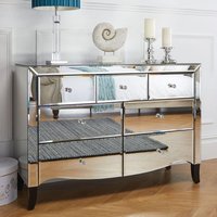 Palermo Mirrored 3 + 4 Drawer Chest
