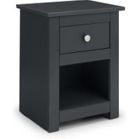 Radley Grey 1 Drawer Bedside Table