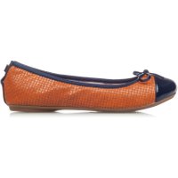 Olivia Tan Embossed, 3 - Ballet Flats