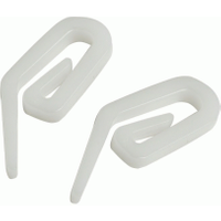 Plastic Curtain Hooks 20 Pack