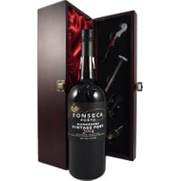 2004 Fonseca Guimaraens Vintage Port 2004 with Port Funnel in silk lined wooden box