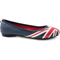 Jacqui Red/White/Blue, 5 - Ballet Flats