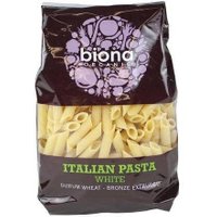 Biona Organic Durum Wheat White Penne Rigate - 500g