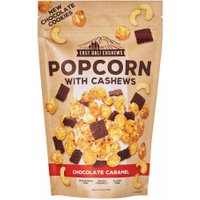 East Bali Cashews Popcorn Chocolate Caramel with cashews 90g