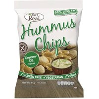 Eat Real Hummus Chips Creamy Dill 45g
