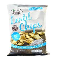 Eat Real Lentil Chips Sea Salt 113g