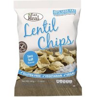 Eat Real Lentil Chips Sea Salt 40g