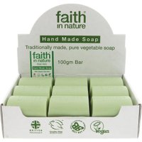 Faith in Nature Aloe Vera Soap 100g - Unwrapped